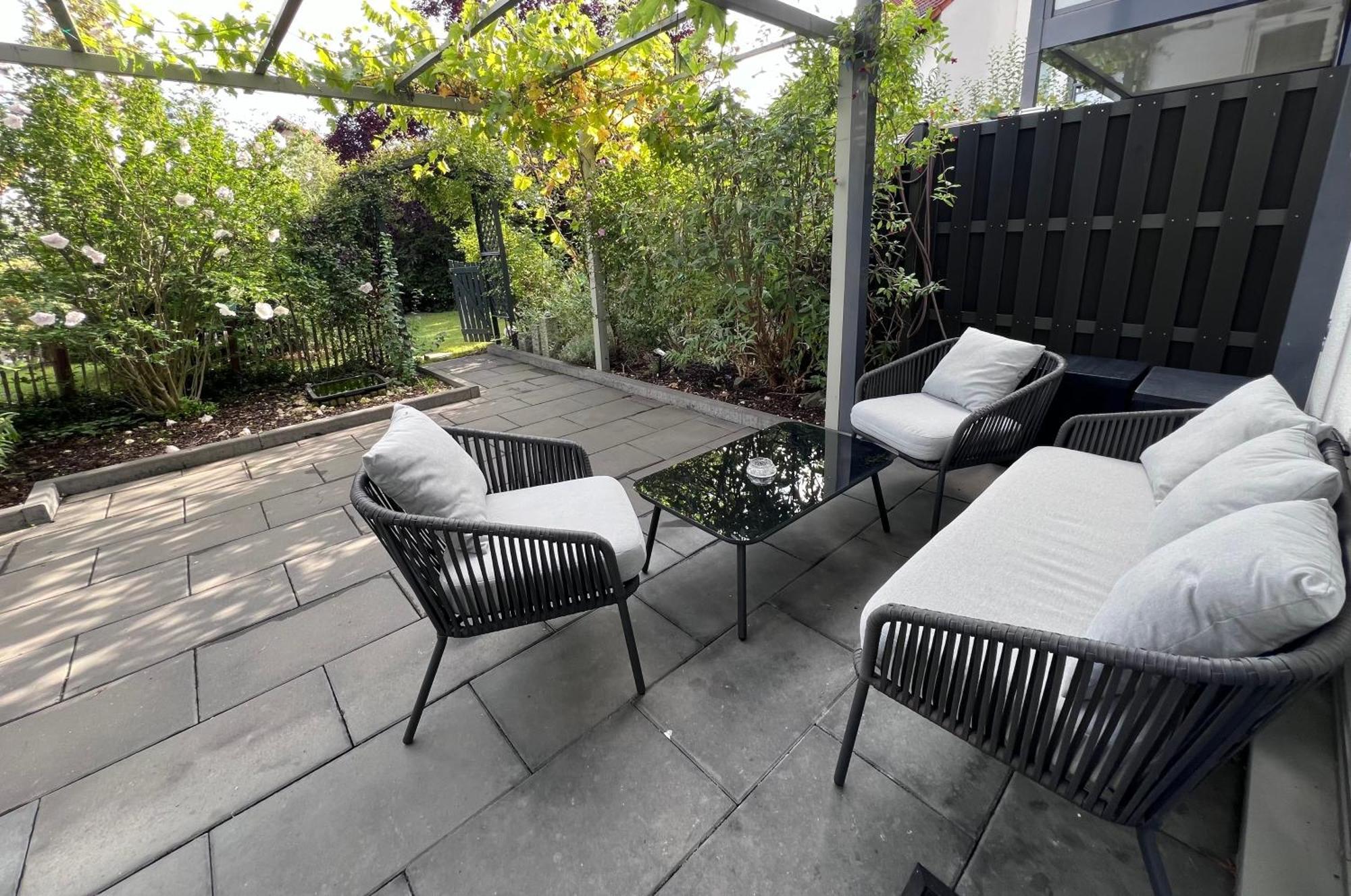 Moderne Wohnung mit sonniger Terrasse Mindelheim Exterior foto
